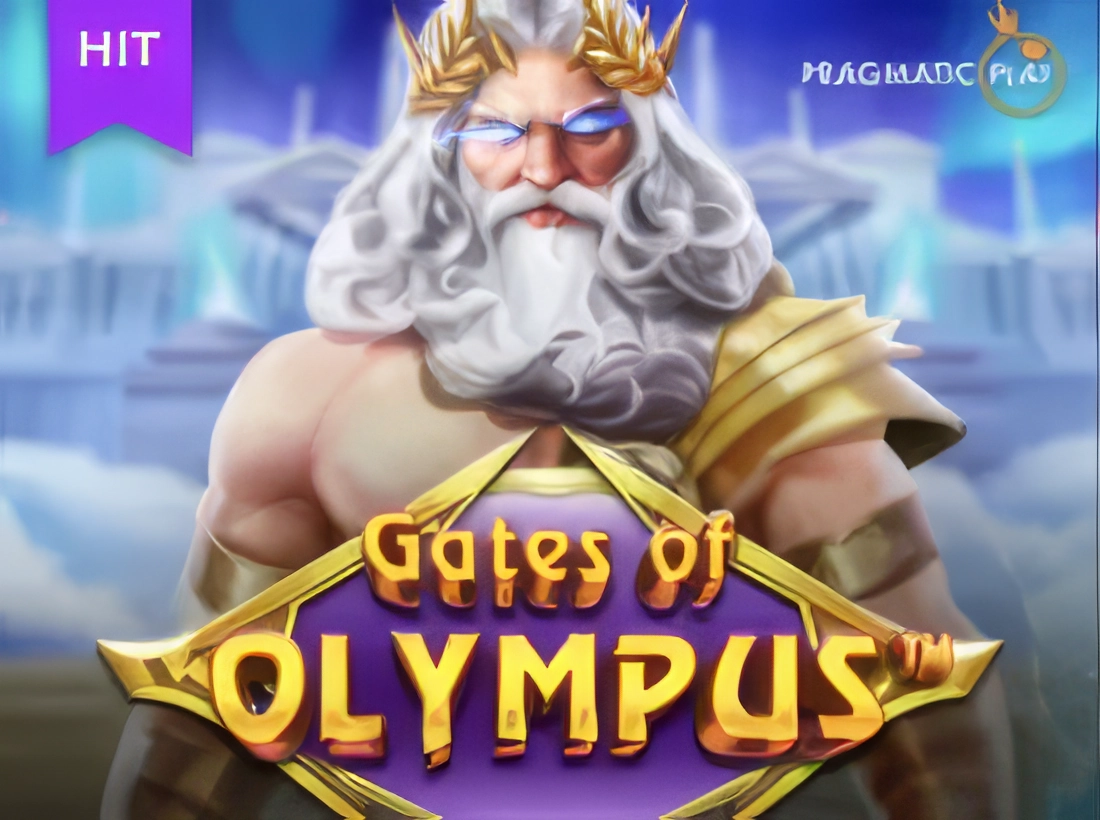 Логотоип слота Gates of Olympus